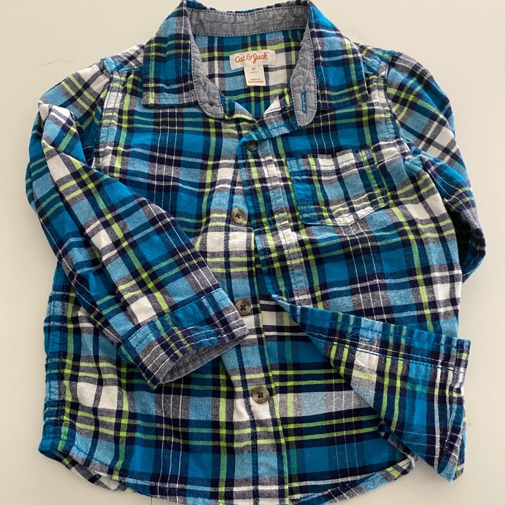 Kid’s Long sleeve flannel
